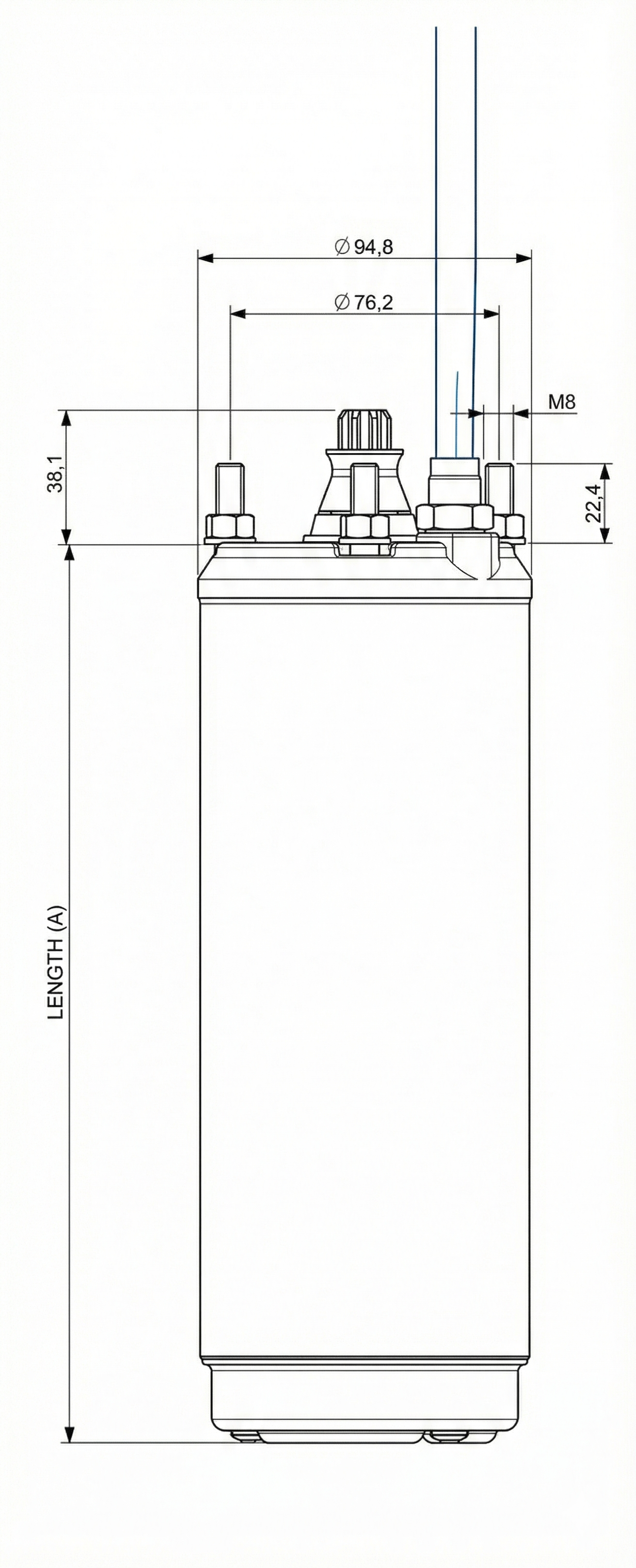 Dimensions diagram