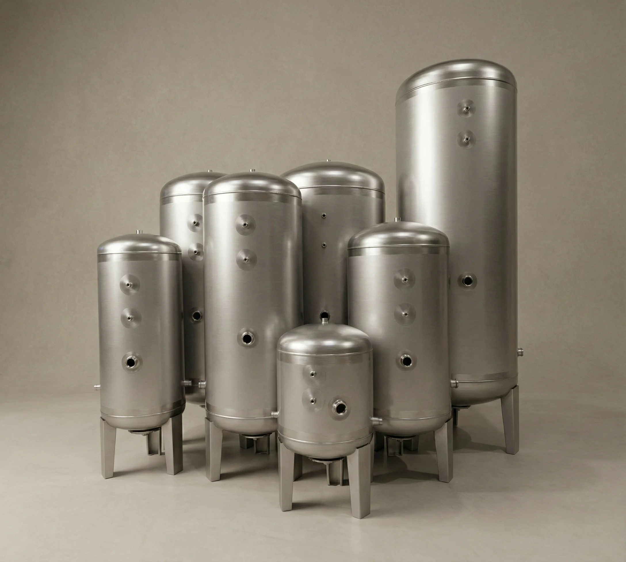 Reservatórios de pressão sem membrana JOVAL