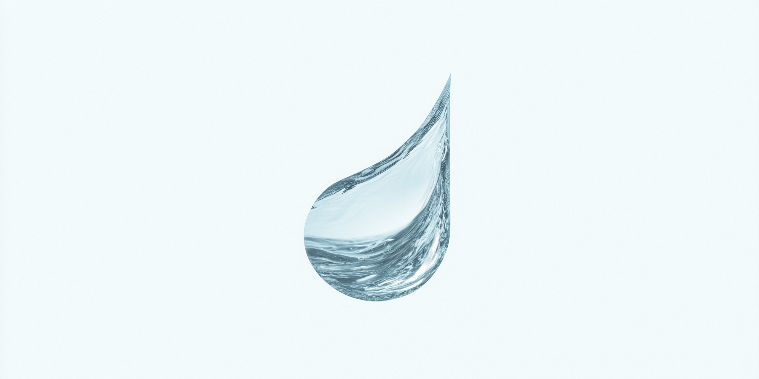 Stylised water drop - visual icon used in JOVAL's FAQ section on pumping solutions